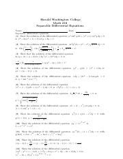 separable differential equations practice problems with solutions pdf