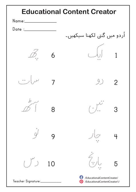 sequence number meaning in urdu