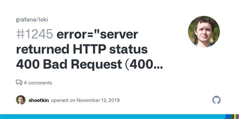 server returned http status 400 bad request snappy corrupt input