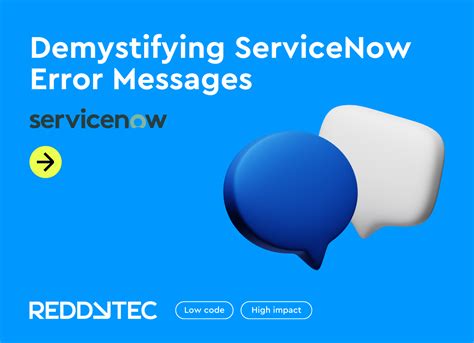 servicenow integration error codes
