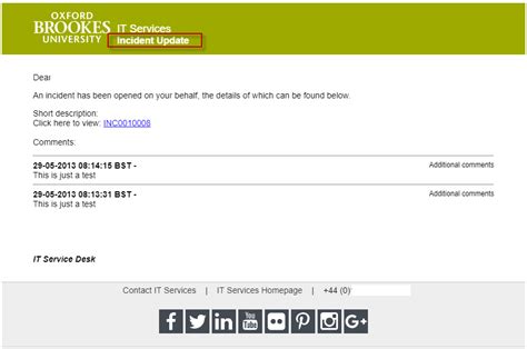 servicenow notification examples