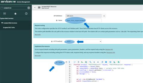 servicenow scripted rest api error handling