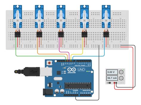 servo control code