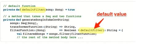 set as default method meaning