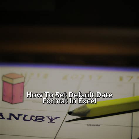set default date format in excel mac