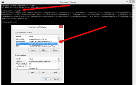 set path variable in cmd
