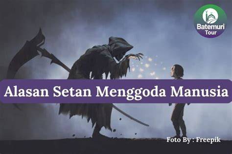 setan menggoda manusia