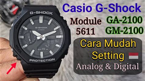 setting jam casio