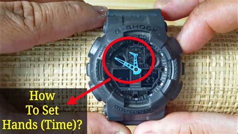 setting time casio g shock 5146