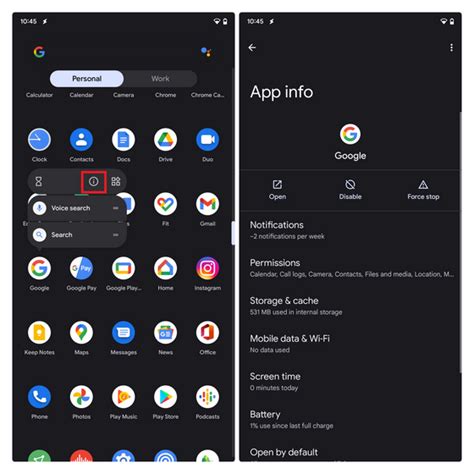 settings app crashing android
