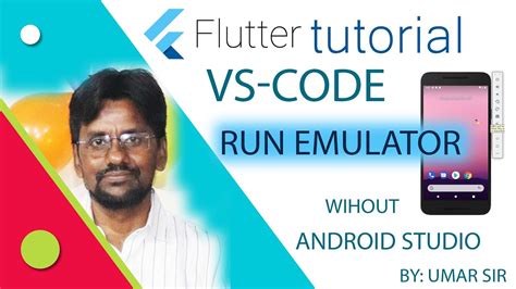 setup flutter in vs code without android studio