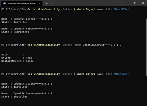 setup ssh server