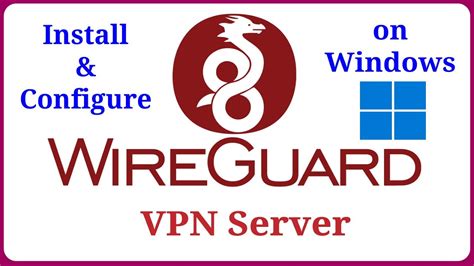 setup wireguard windows server