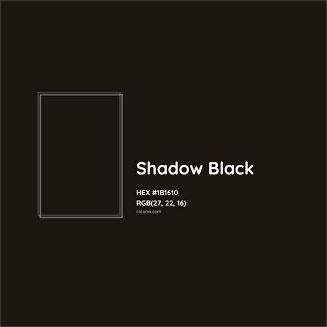 shadow colour code