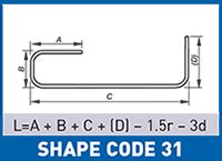 shape code 31