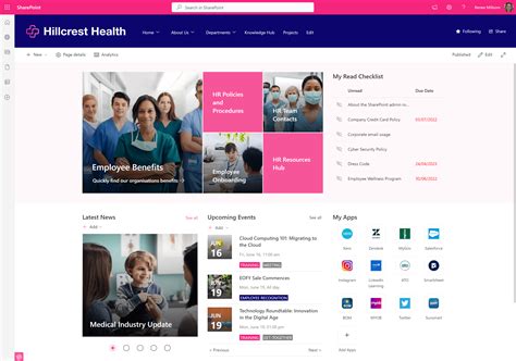 sharepoint layout examples
