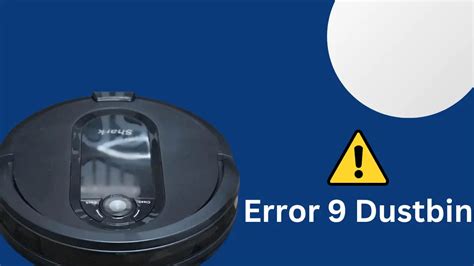 shark robot vacuum error code 6