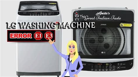 sharp washing machine error code e1 reset