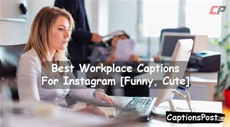 short captions for workplace