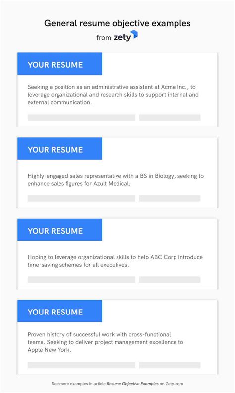 short career objective for resume