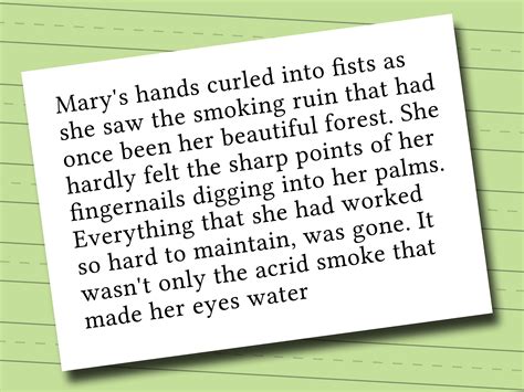 short description examples