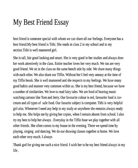 short descriptive essay examples pdf