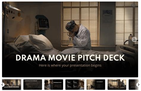 short film pitch deck examples pdf