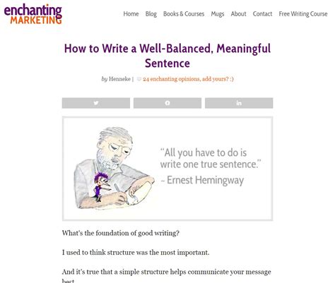 short form content writing examples