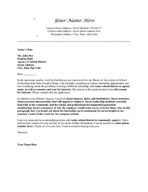 short formal letter example pdf for students