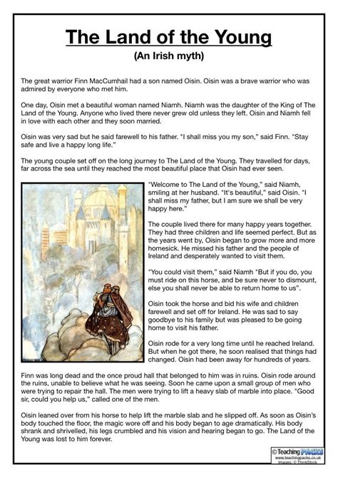 short myth story example for students