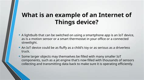 short note on internet of things iot