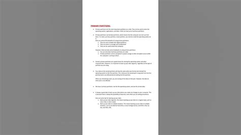 short note on operating system