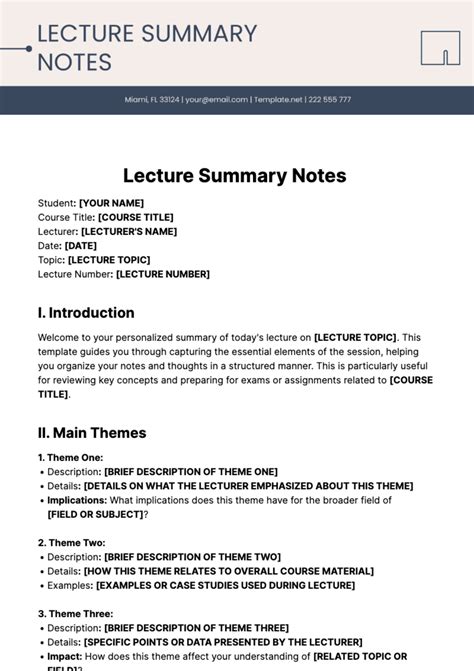 short note on synopsis
