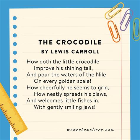 short poem examples for students in english