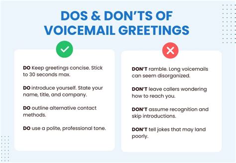 short professional voicemail greetings examples