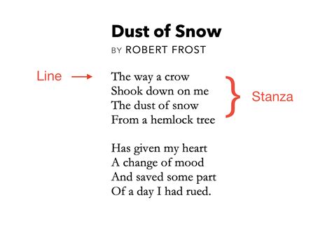 short stanza example