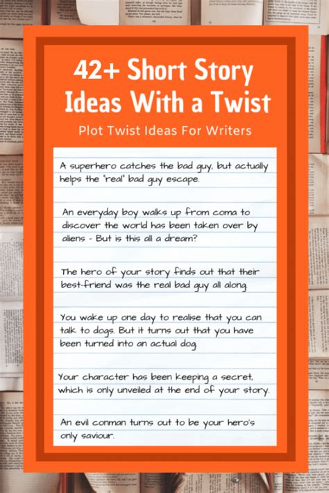 short story with twist ending ideas