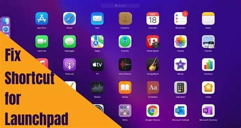 shortcut for launchpad