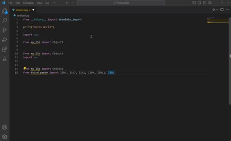 shortcut to comment in visual studio code python