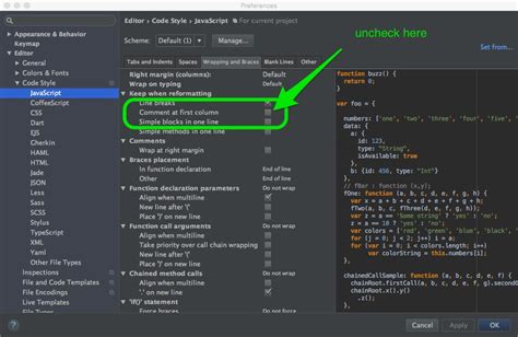 shortcut to format code in intellij mac
