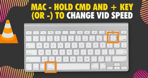 shortcut to increase video speed in vlc