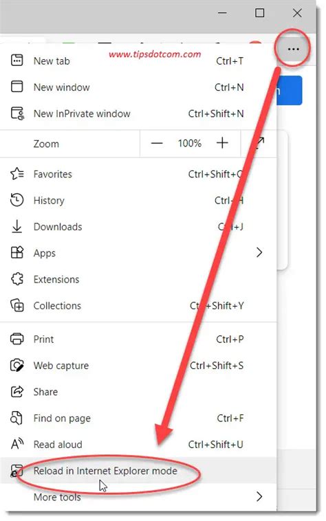 shortcut to open microsoft edge