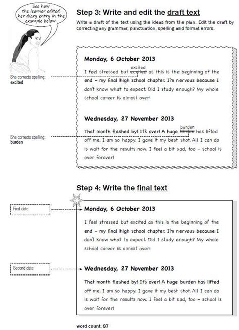 shorter transactional text examples grade 12