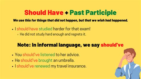 should have meaning in english