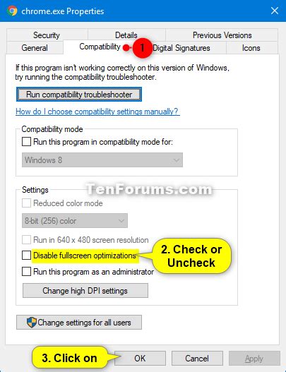 should i enable disable fullscreen optimizations