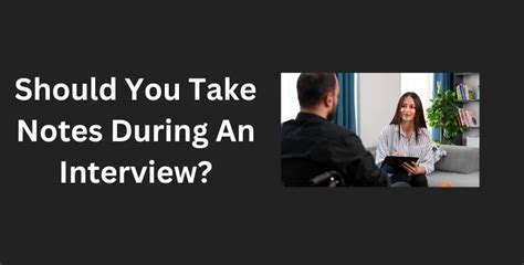 should you take notes during a zoom interview