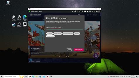 sidequest adb commands