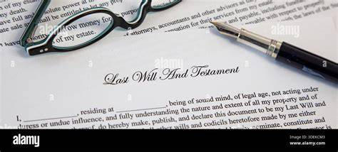 signing inheritance document