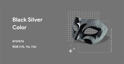 silver black color code