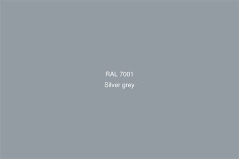 silver grey ral code